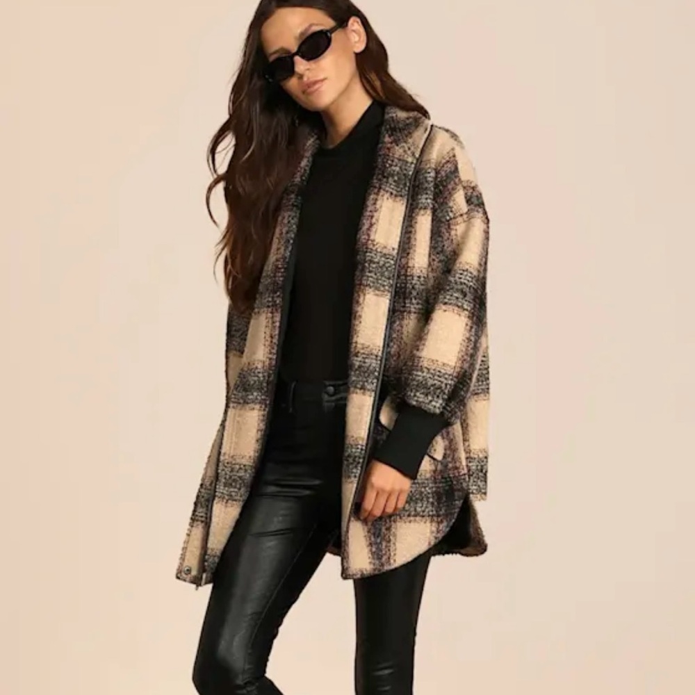 Lulus plaid jacket